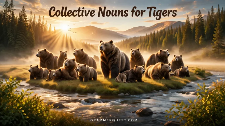 Collective Nouns for Bears: A Detailed Guide