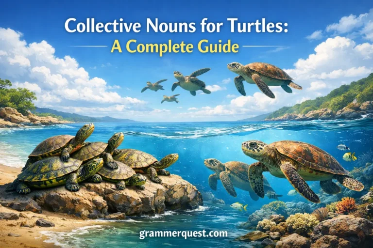 Collective Nouns for Turtles: A Complete Guide