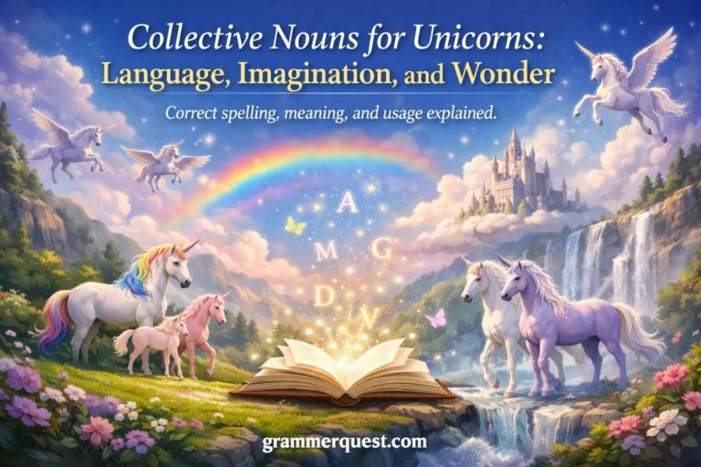 Collective Nouns for Unicorns