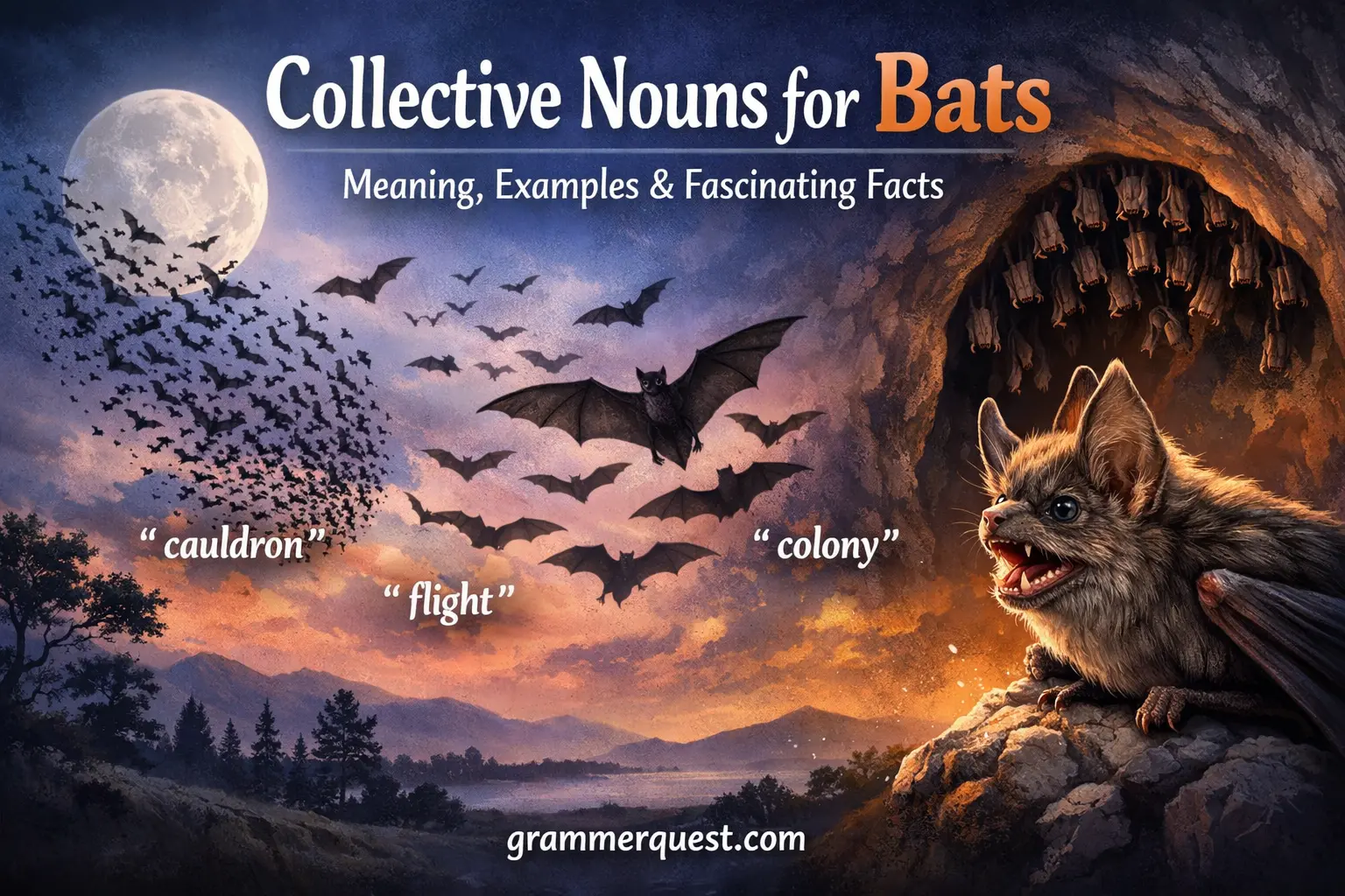 Collective Nouns for Bats