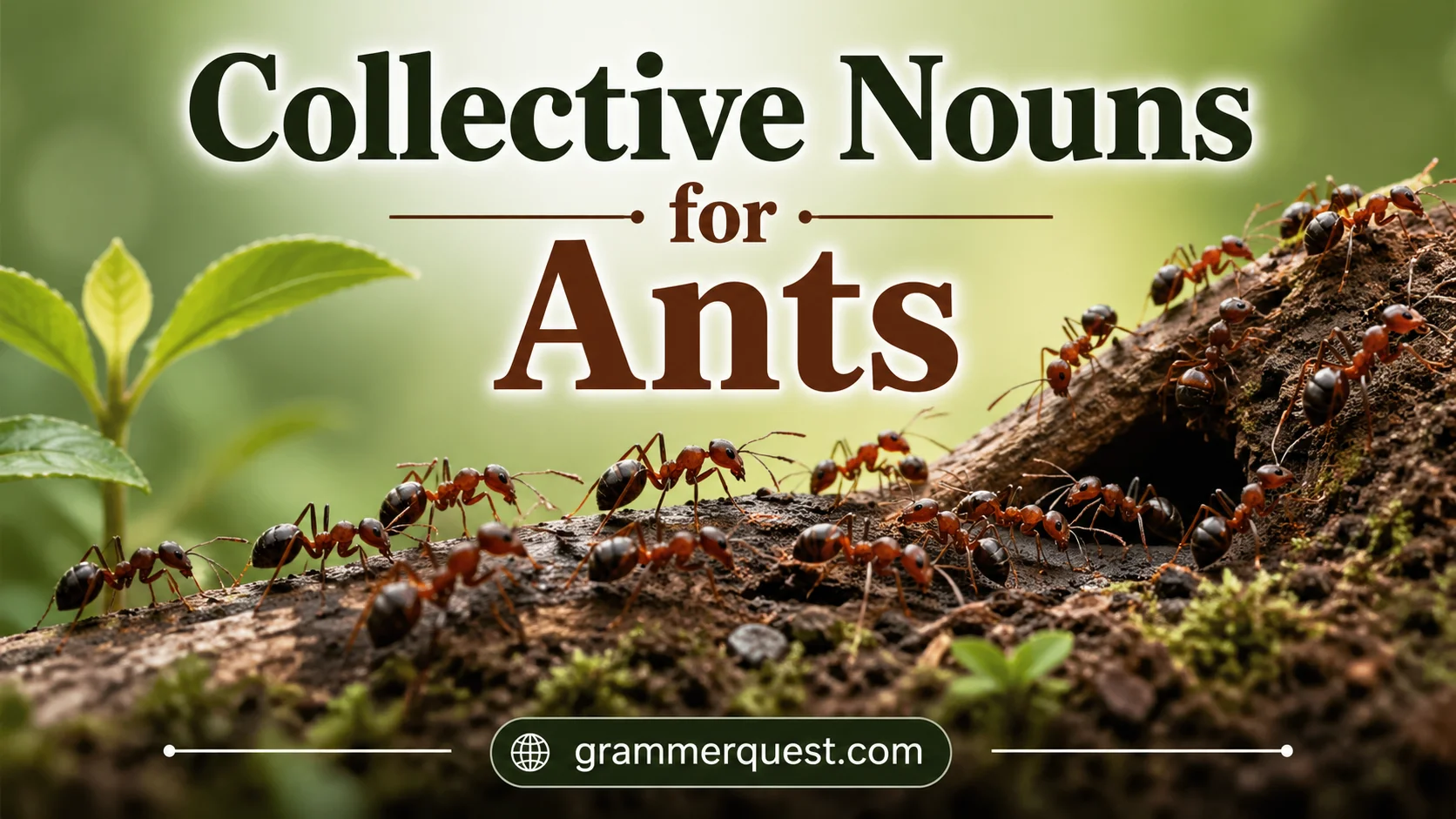 Collective Nouns for Ants