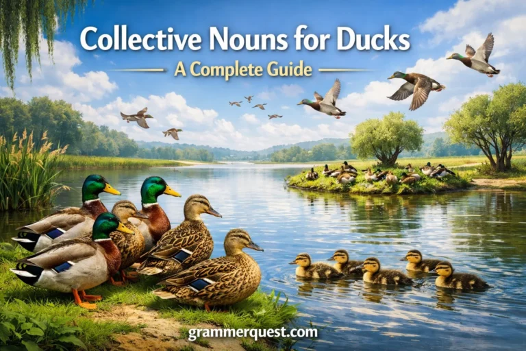 Collective Nouns for Ducks: A Complete Guide