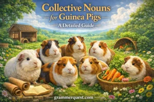 Collective Nouns for Guinea Pigs: A Detailed Guide
