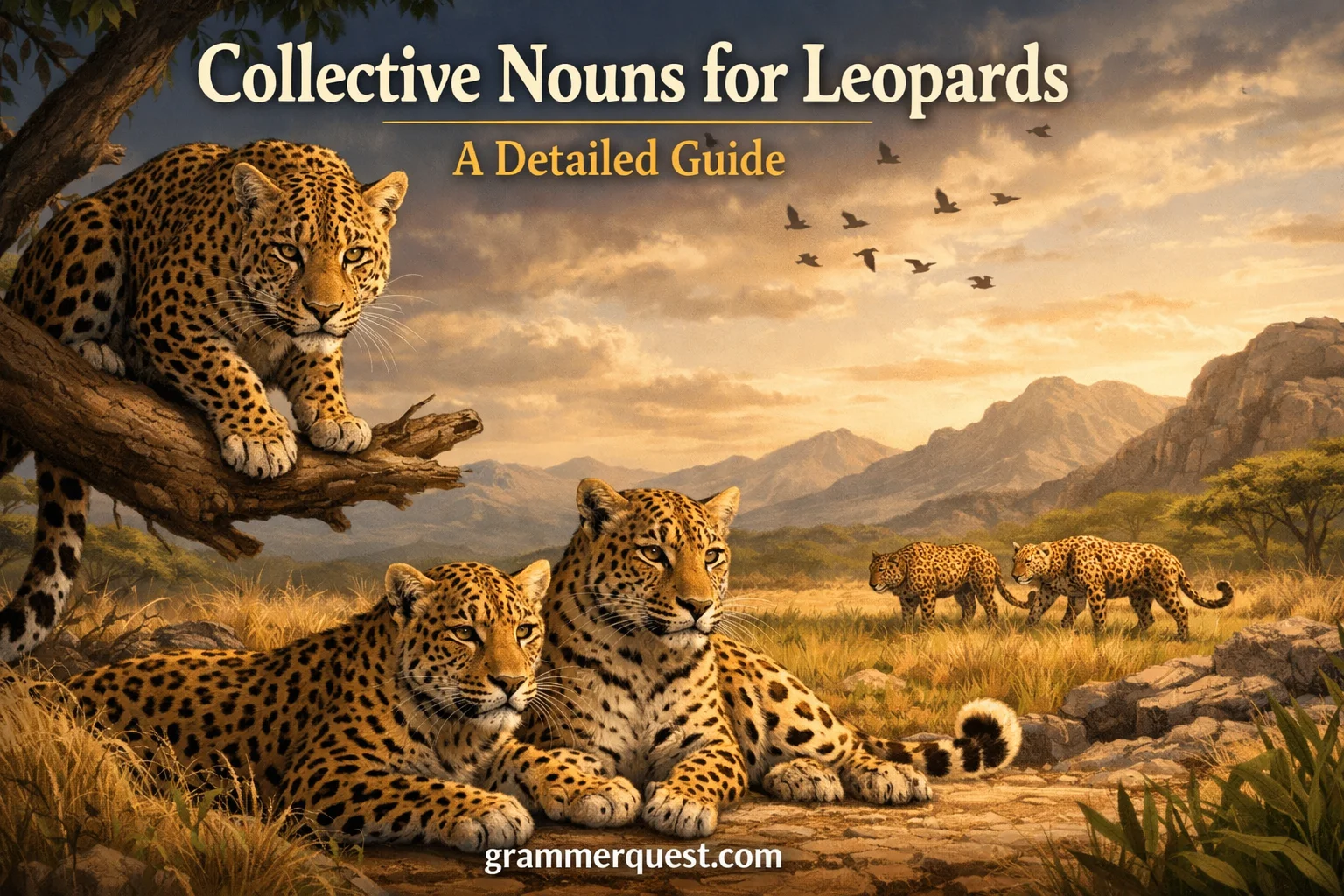 Collective Nouns for Leopards: A Detailed Guide