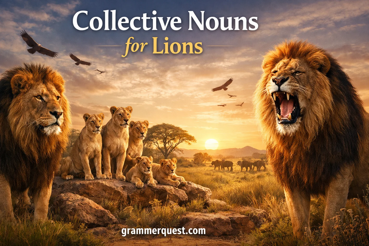 Collective Nouns for Lions