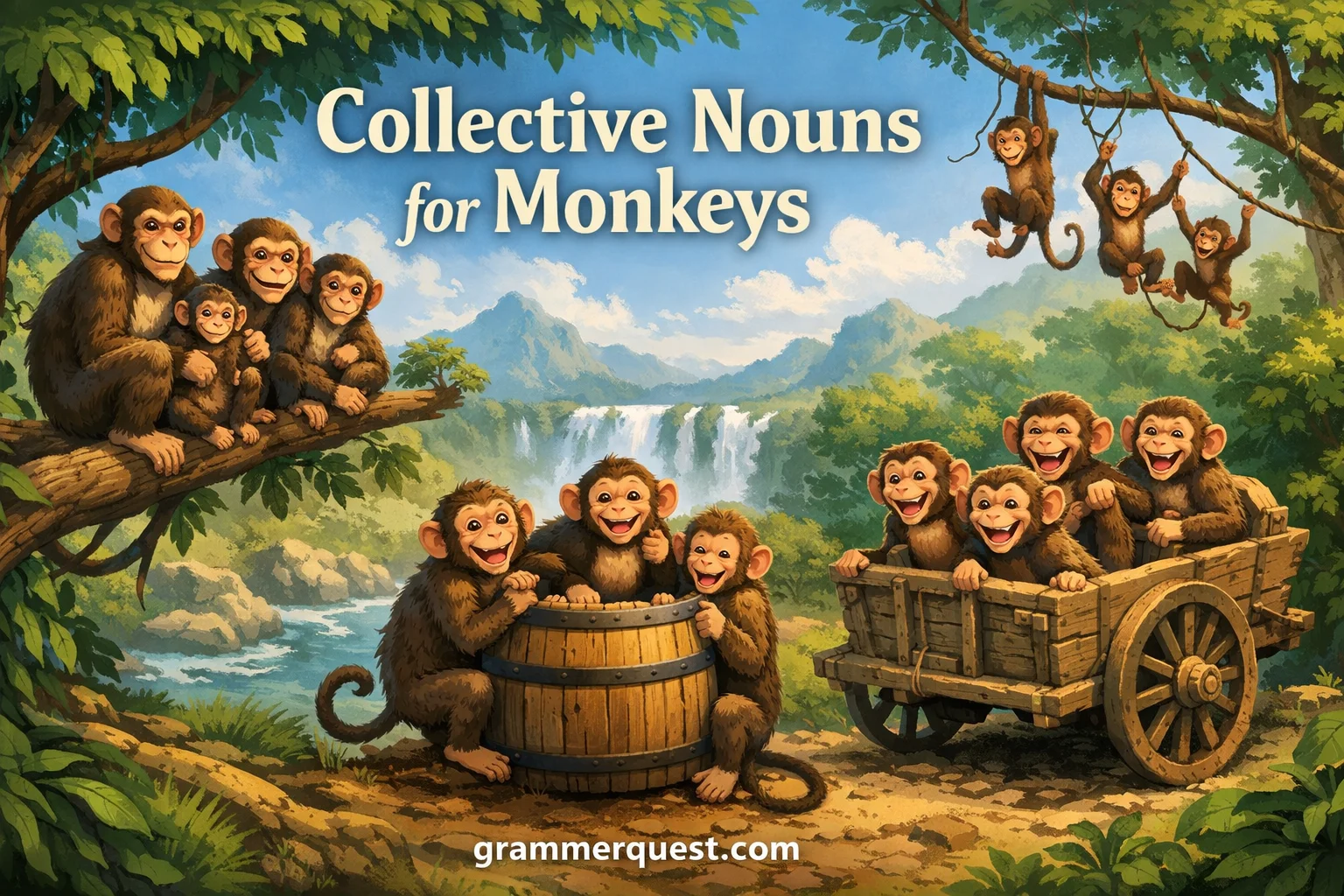Collective Nouns for Monkeys