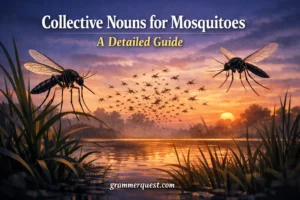 Collective Nouns for Mosquitoes: A Detailed Guide