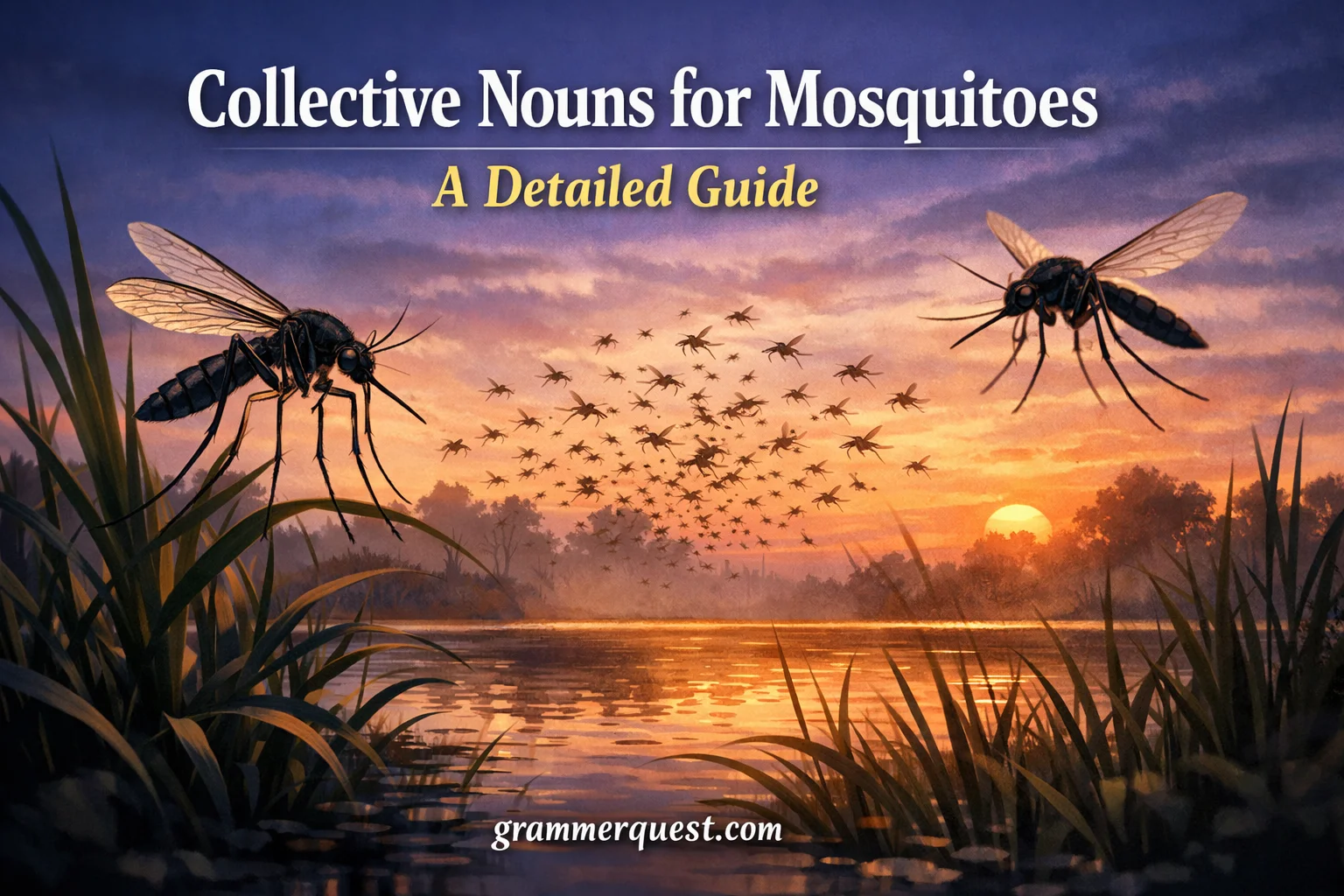 Collective Nouns for Mosquitoes: A Detailed Guide