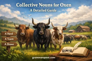 Collective Nouns for Oxen: A Detailed Guide