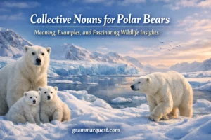 Collective Nouns for Polar Bears: Meaning, Examples, and Fascinating Wildlife Insights
