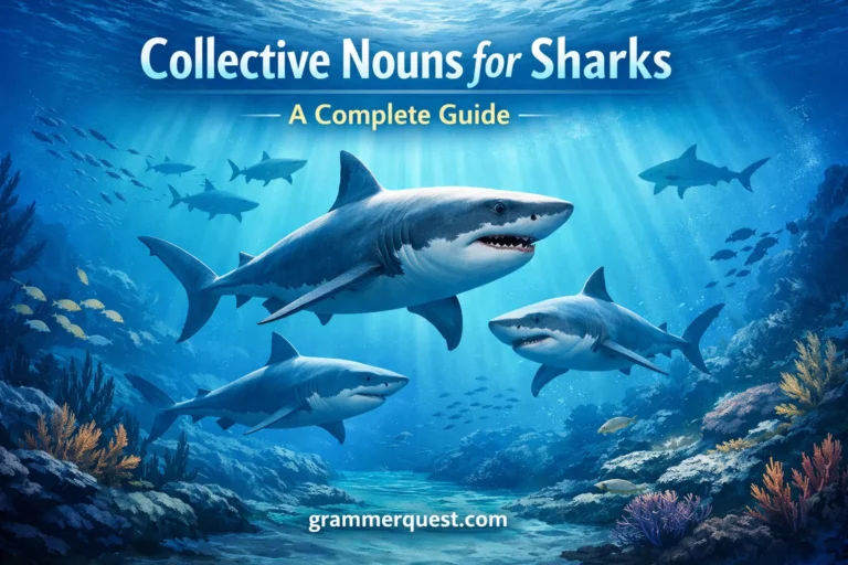 Collective Nouns for Sharks: A Complete Guide