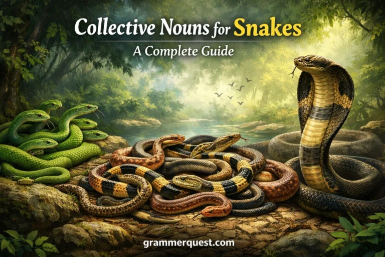 Collective Nouns for Snakes: A Complete Guide