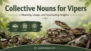 Collective Nouns for Vipers: Meaning, Usage, and Fascinating Insights