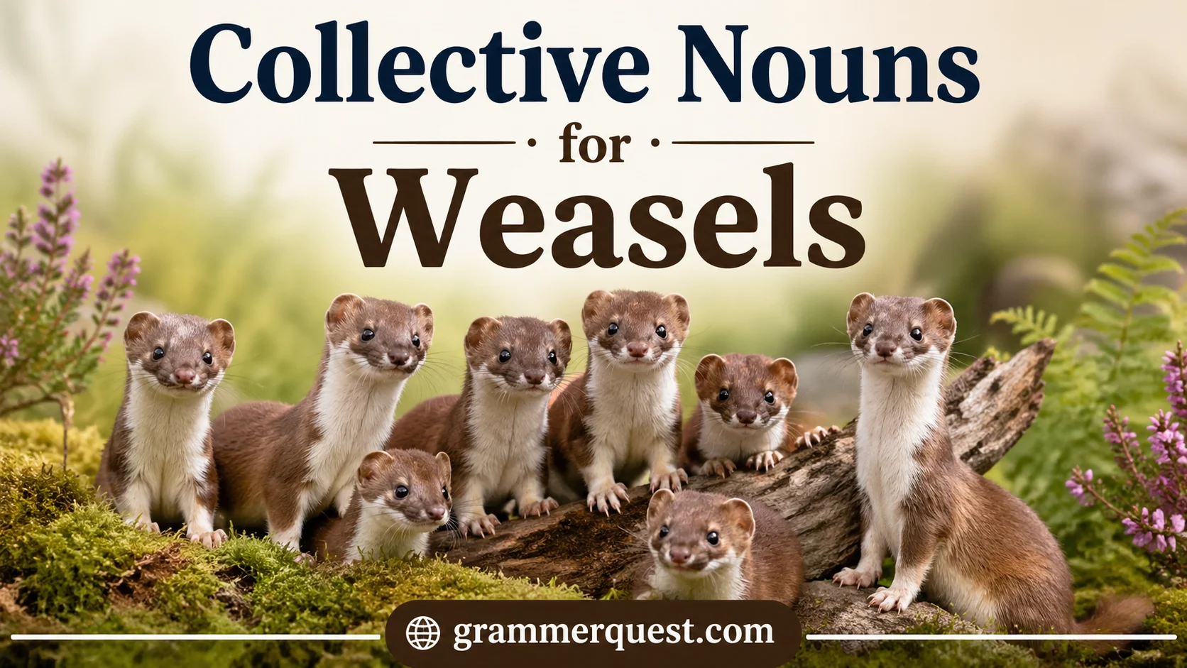 Collective Nouns for Weasels