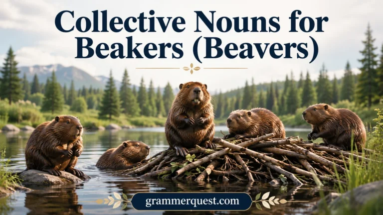 Collective Nouns for Beakers (Beavers)