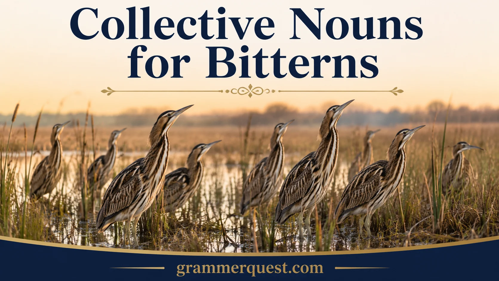 Collective Nouns for Bitterns