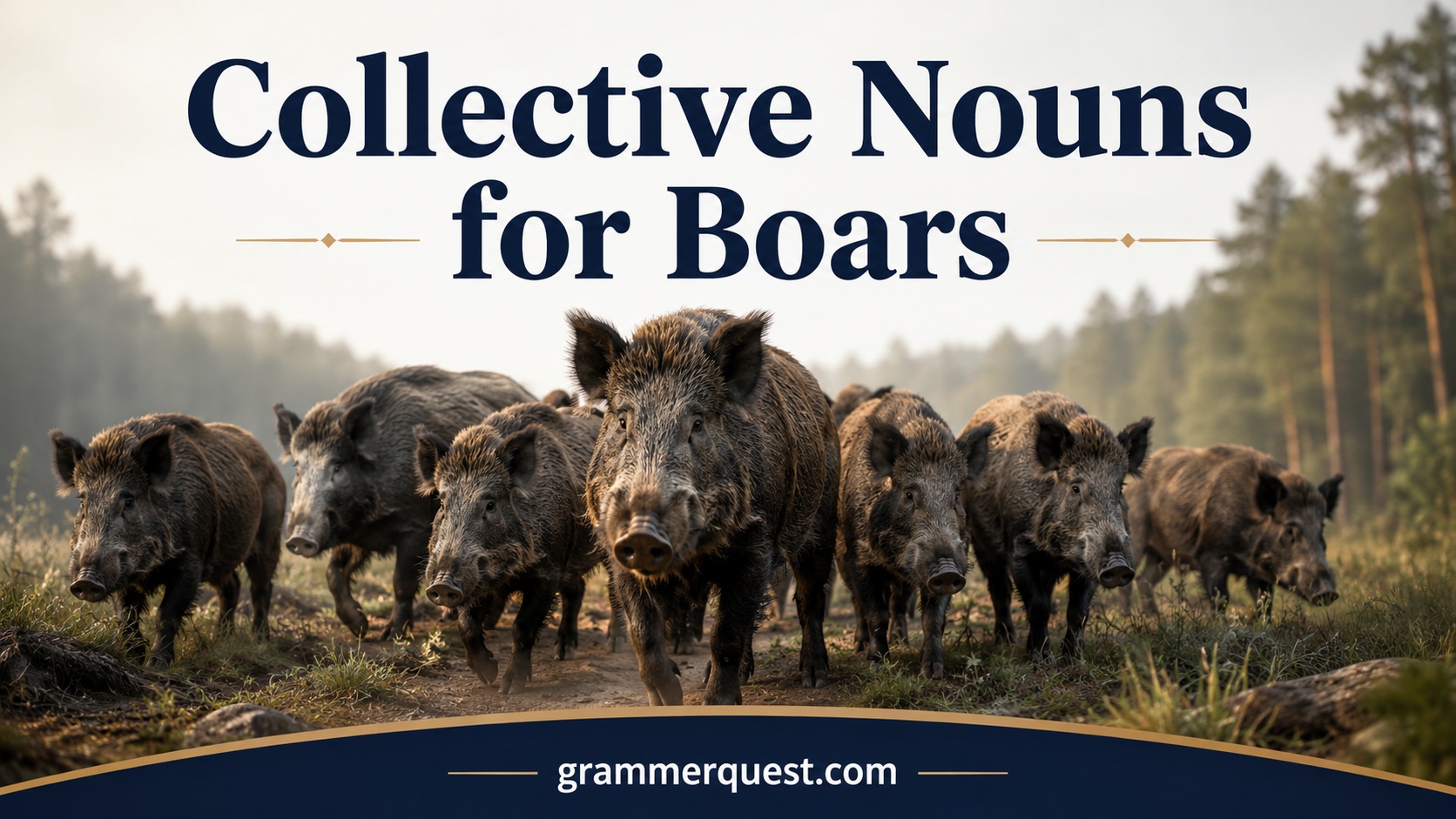 Collective Nouns for Boars