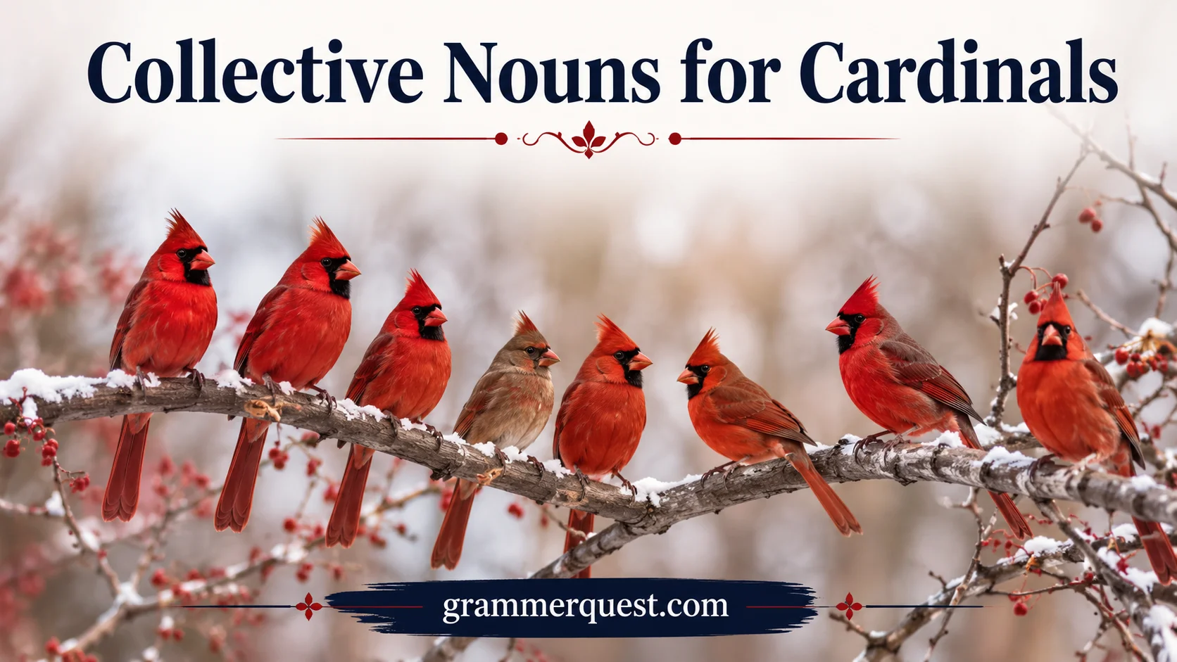 Collective Nouns for Cardinals