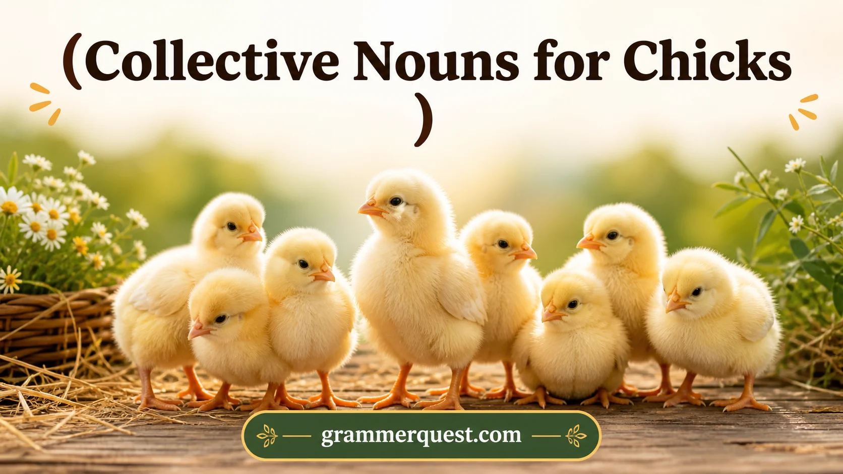 Collective Nouns for Chicks