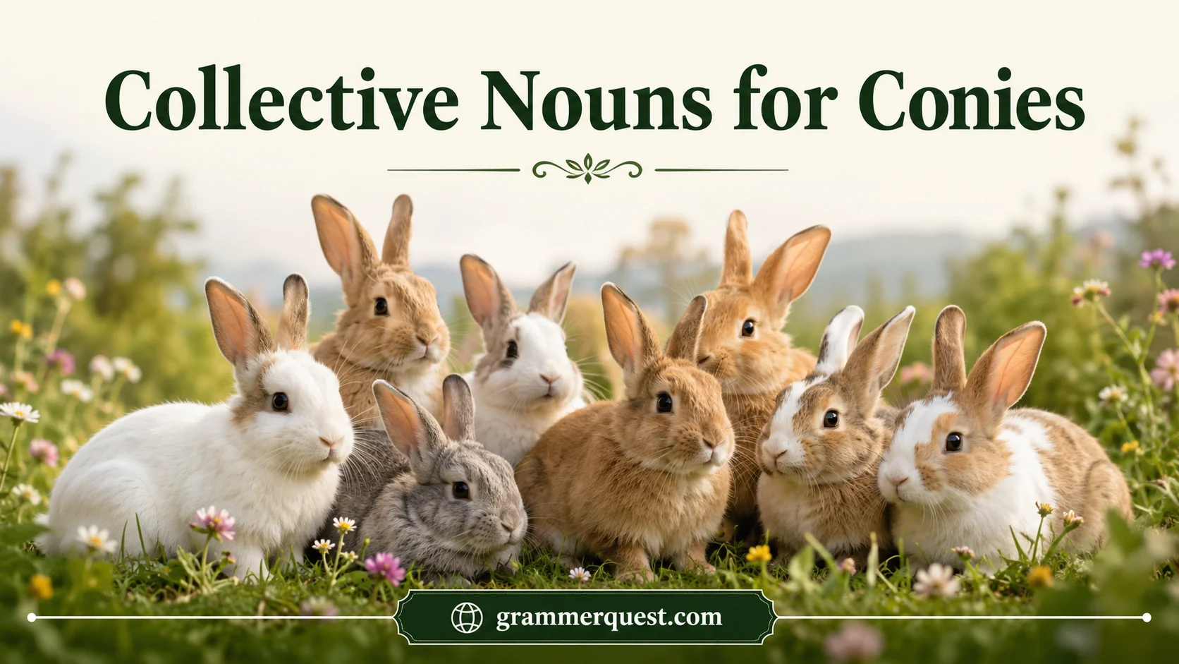 Collective Nouns for Conies