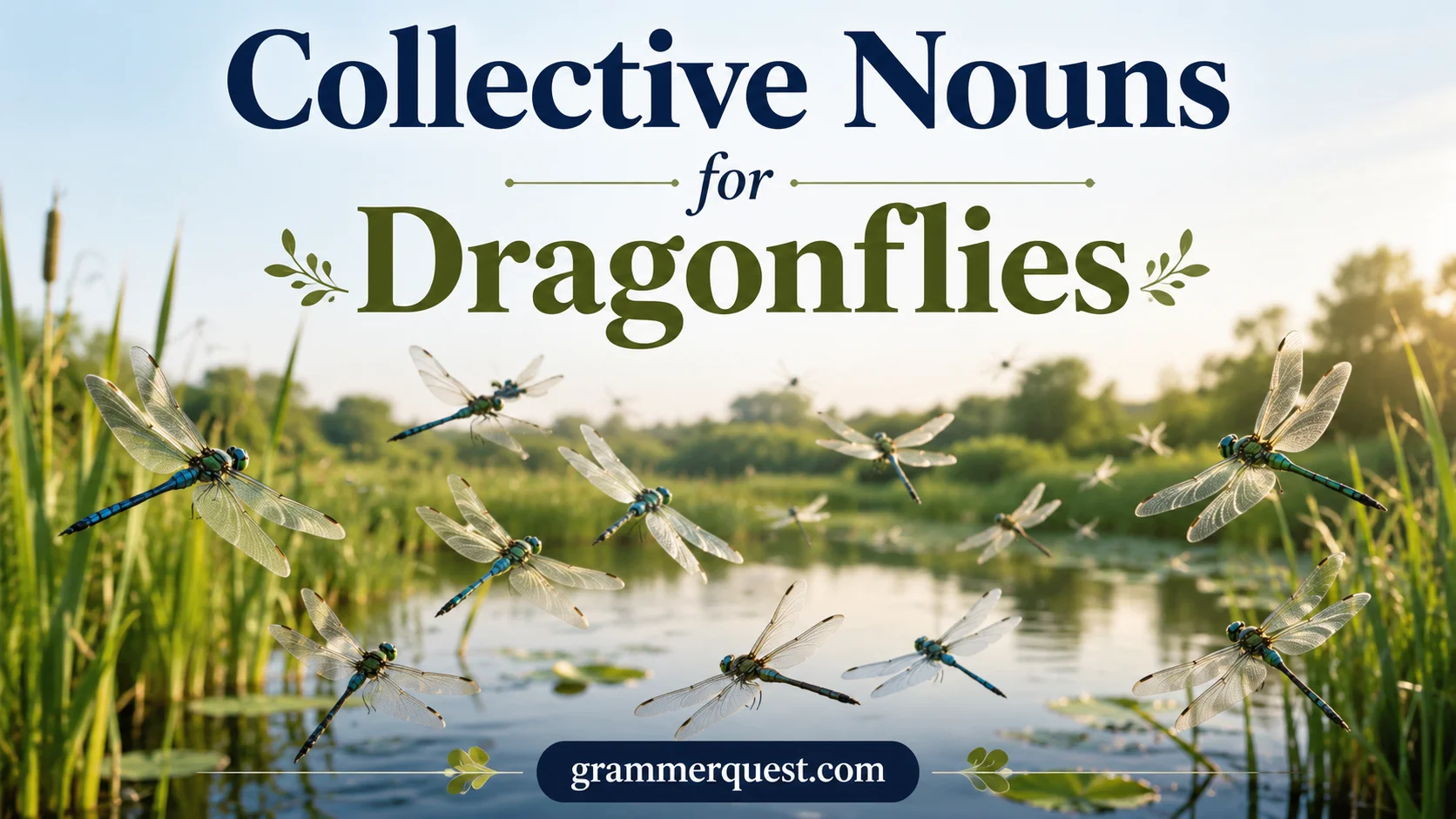 Collective Nouns for Dragonflies