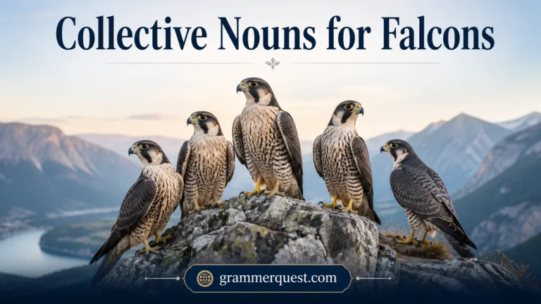 Collective Nouns for Falcons