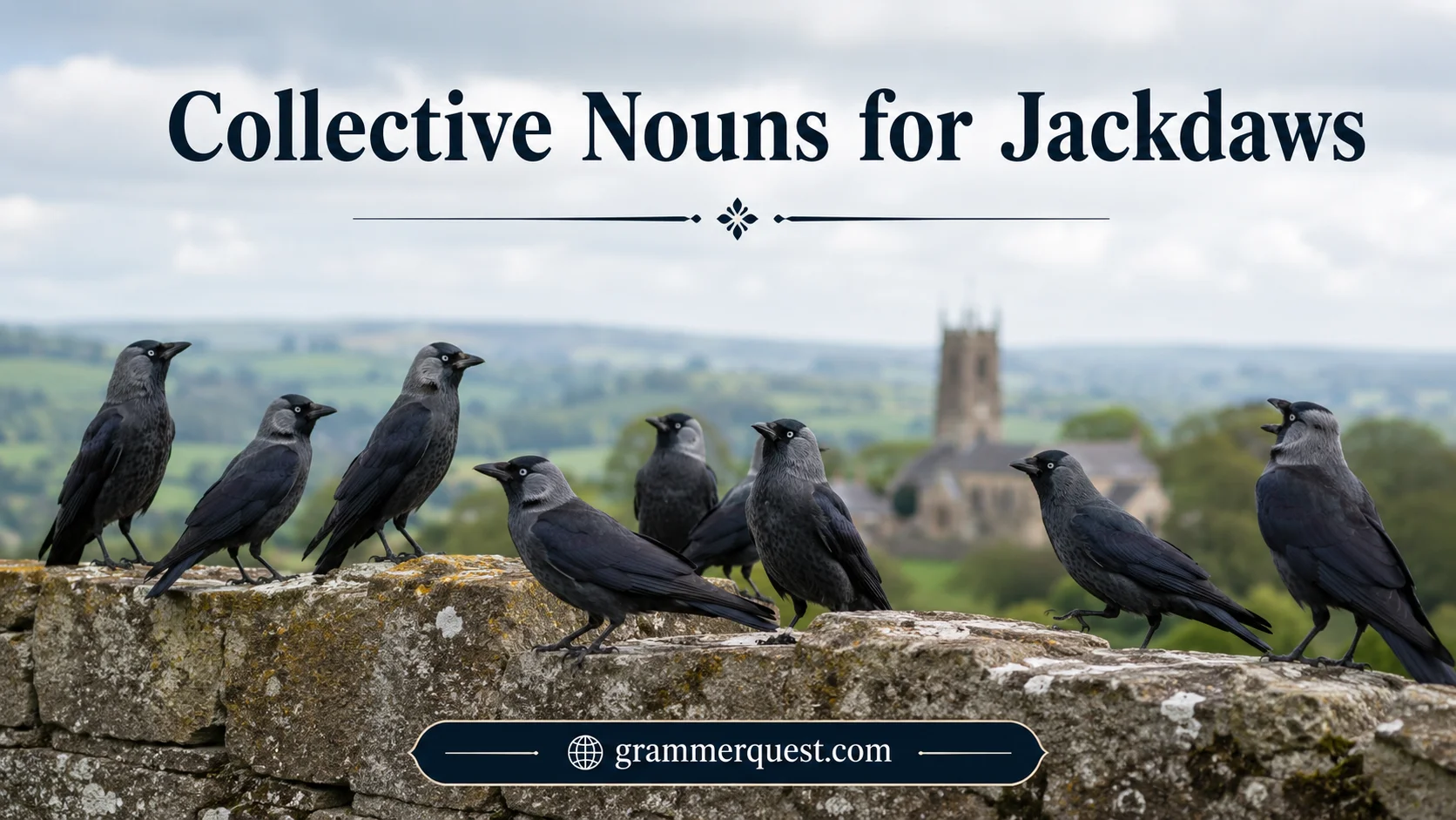 Collective Nouns for Jackdaws
