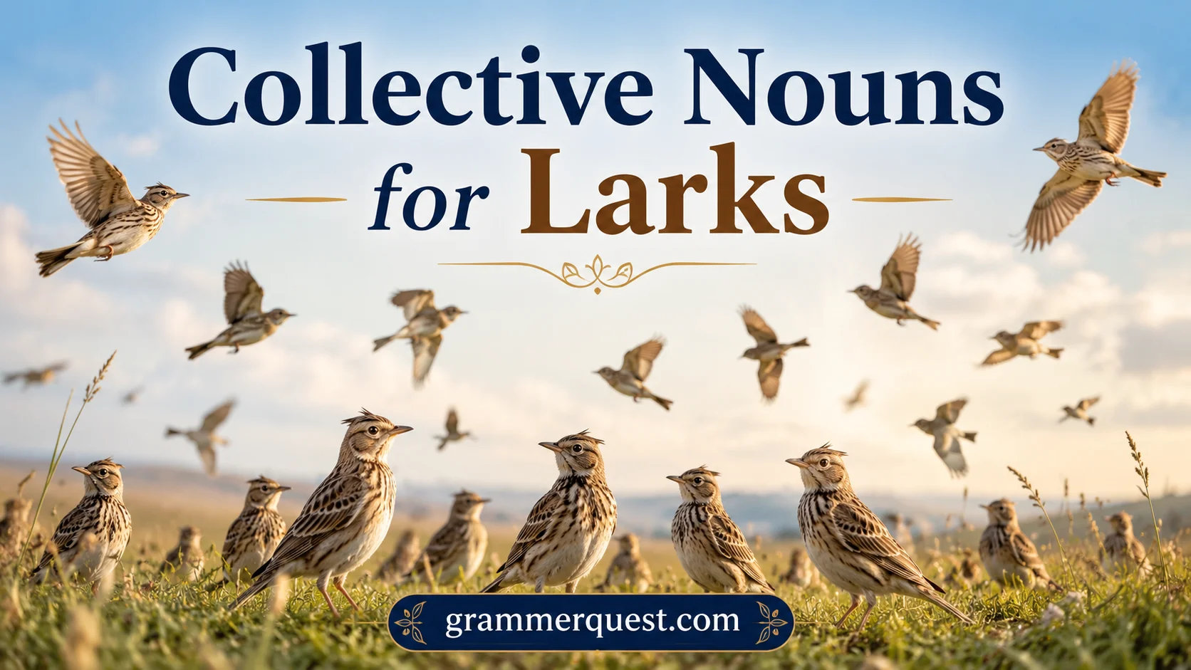 Collective Nouns for Larks