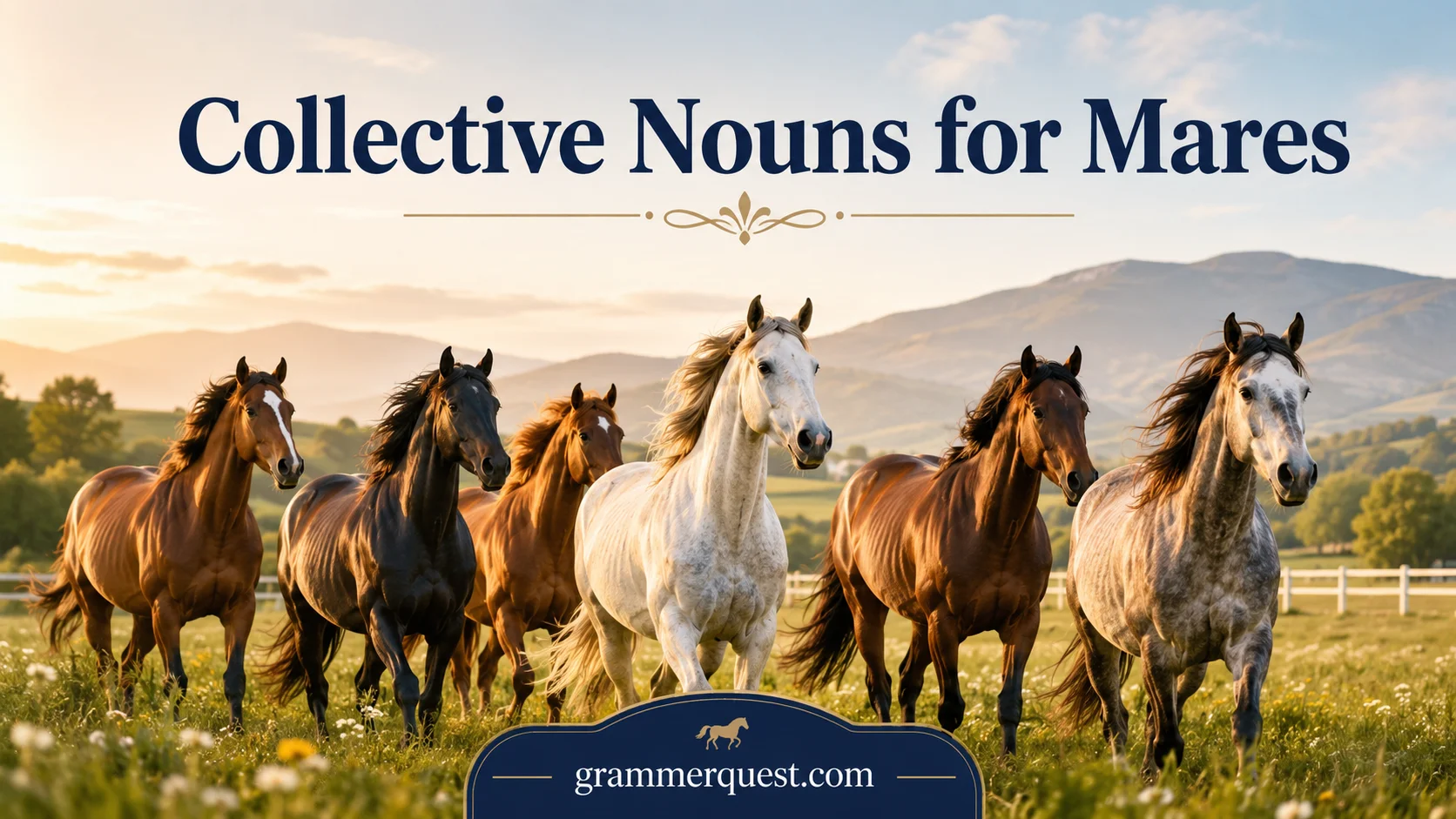 Collective Nouns for Mares
