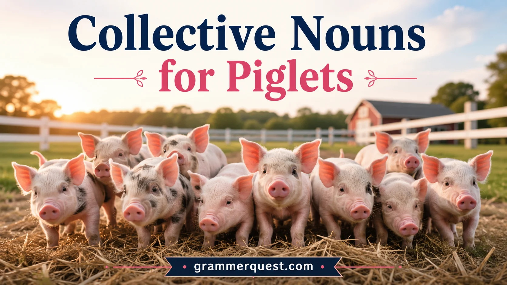 Collective Nouns for Piglets