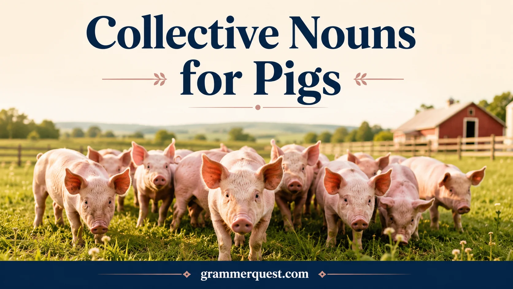 Collective Nouns for Pigs