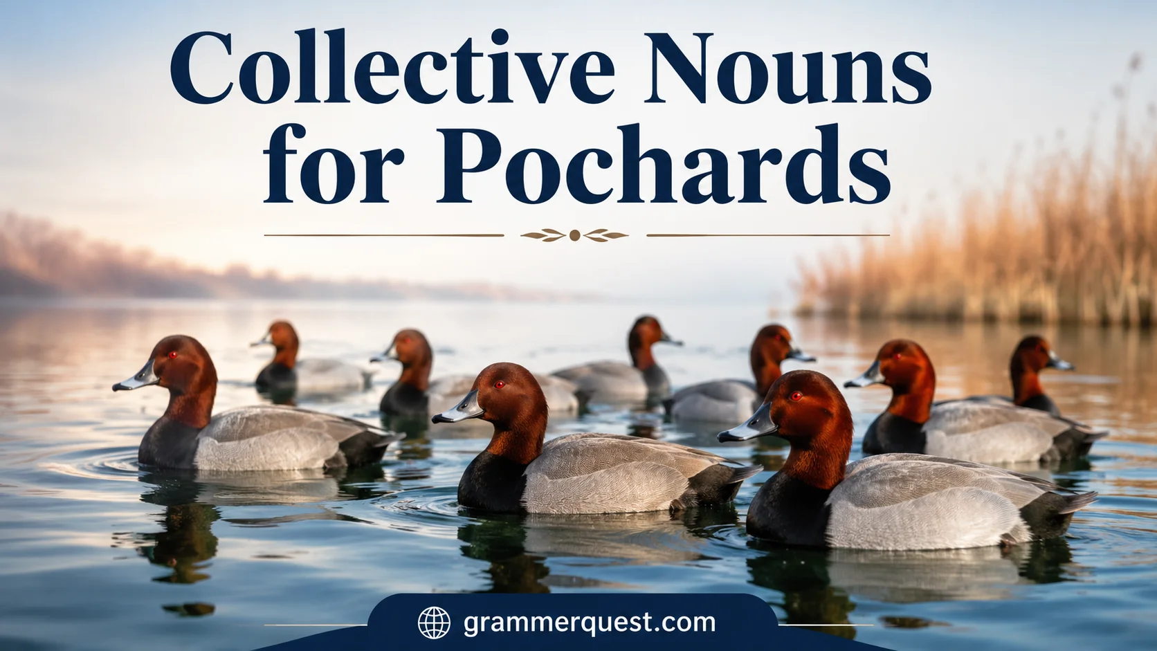 Collective Nouns for Pochards