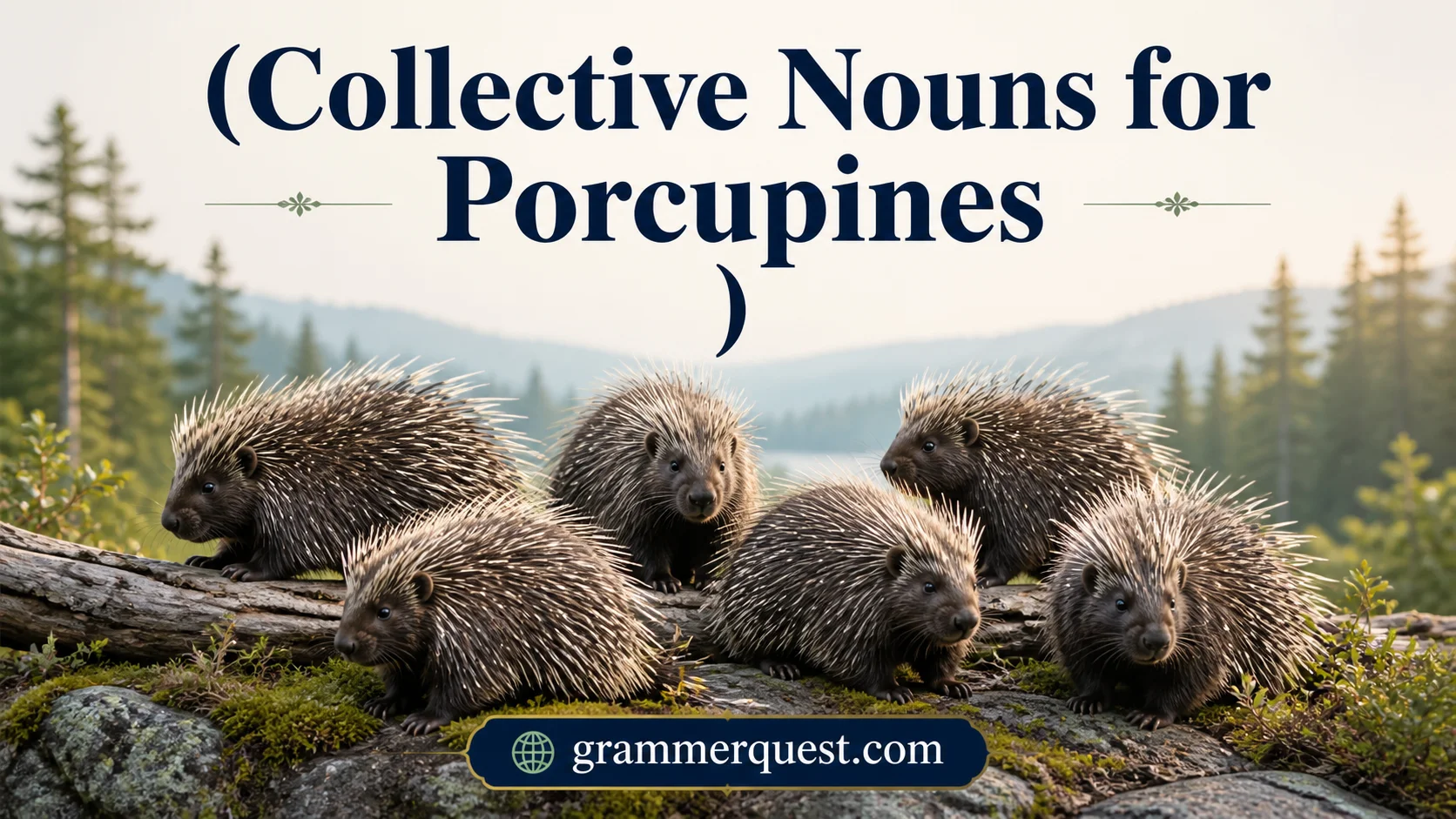 Collective Nouns for Porcupines