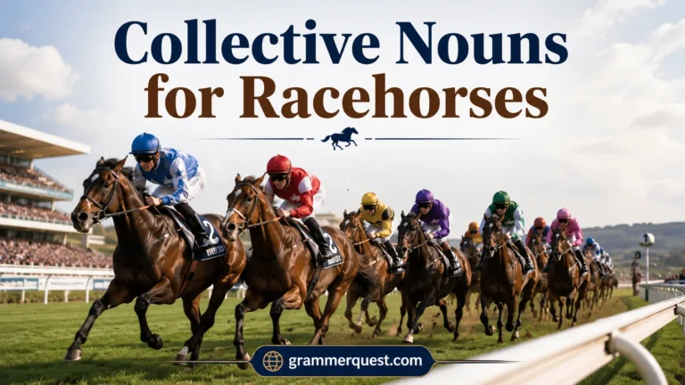 Collective Nouns for Racehorses