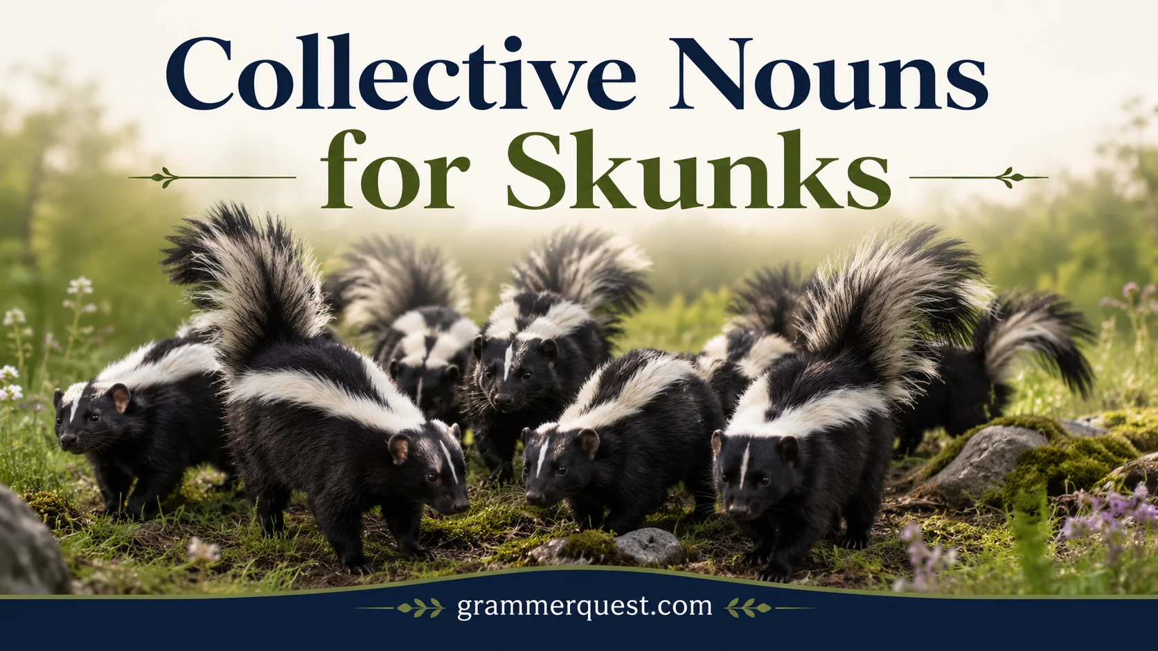 Collective Nouns for Skunks