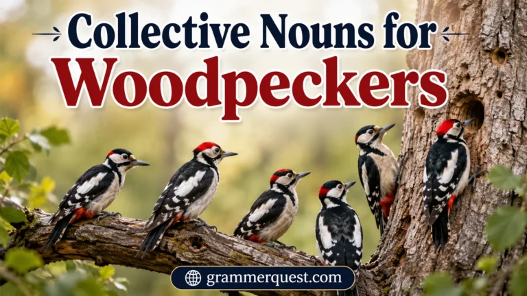 Collective Nouns for Woodpeckers