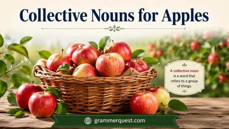 Collective Nouns for Apples