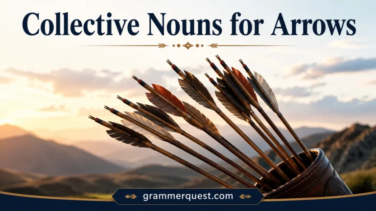 Collective Nouns for Arrows
