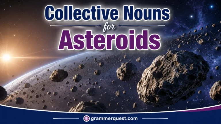 Collective Nouns for Asteroids