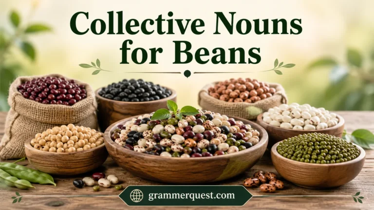 Collective Nouns for Beans