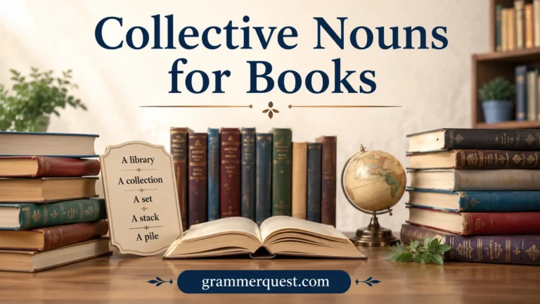 Collective Nouns for Books