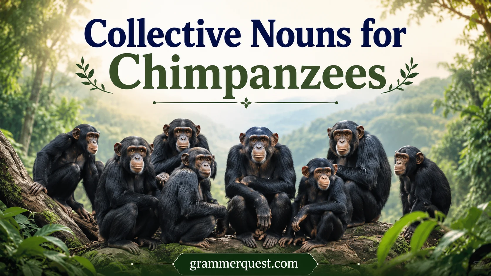 Collective Nouns for Chimpanzees