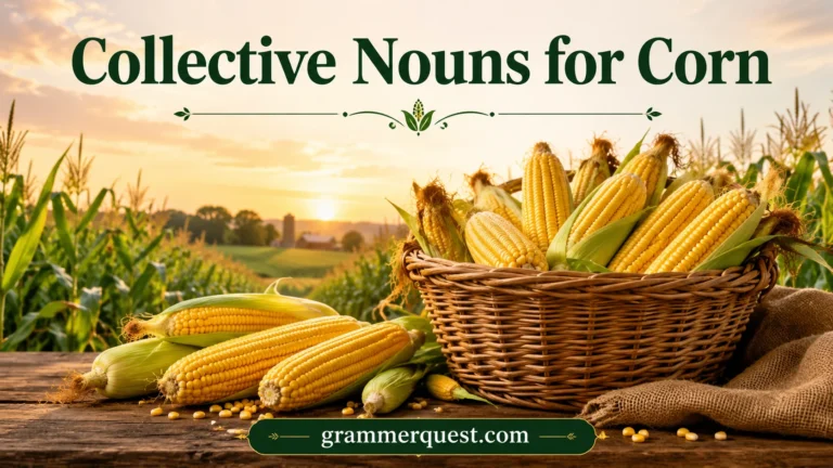 Collective Nouns for Corn