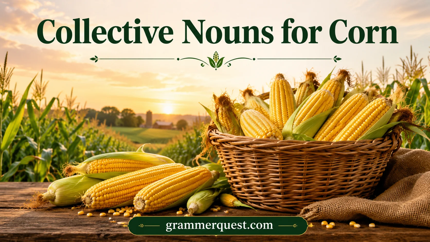 Collective Nouns for Corn