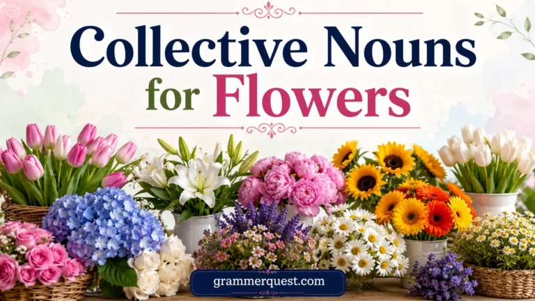 Collective Nouns for Flowers