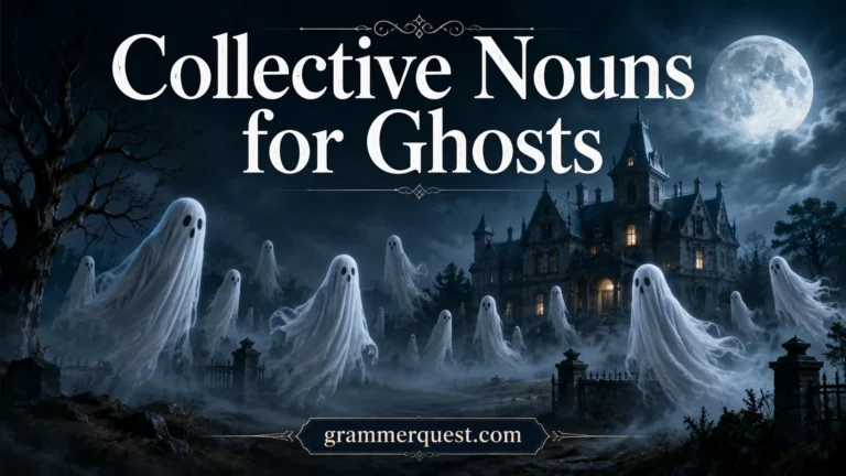 Collective Nouns for Ghosts
