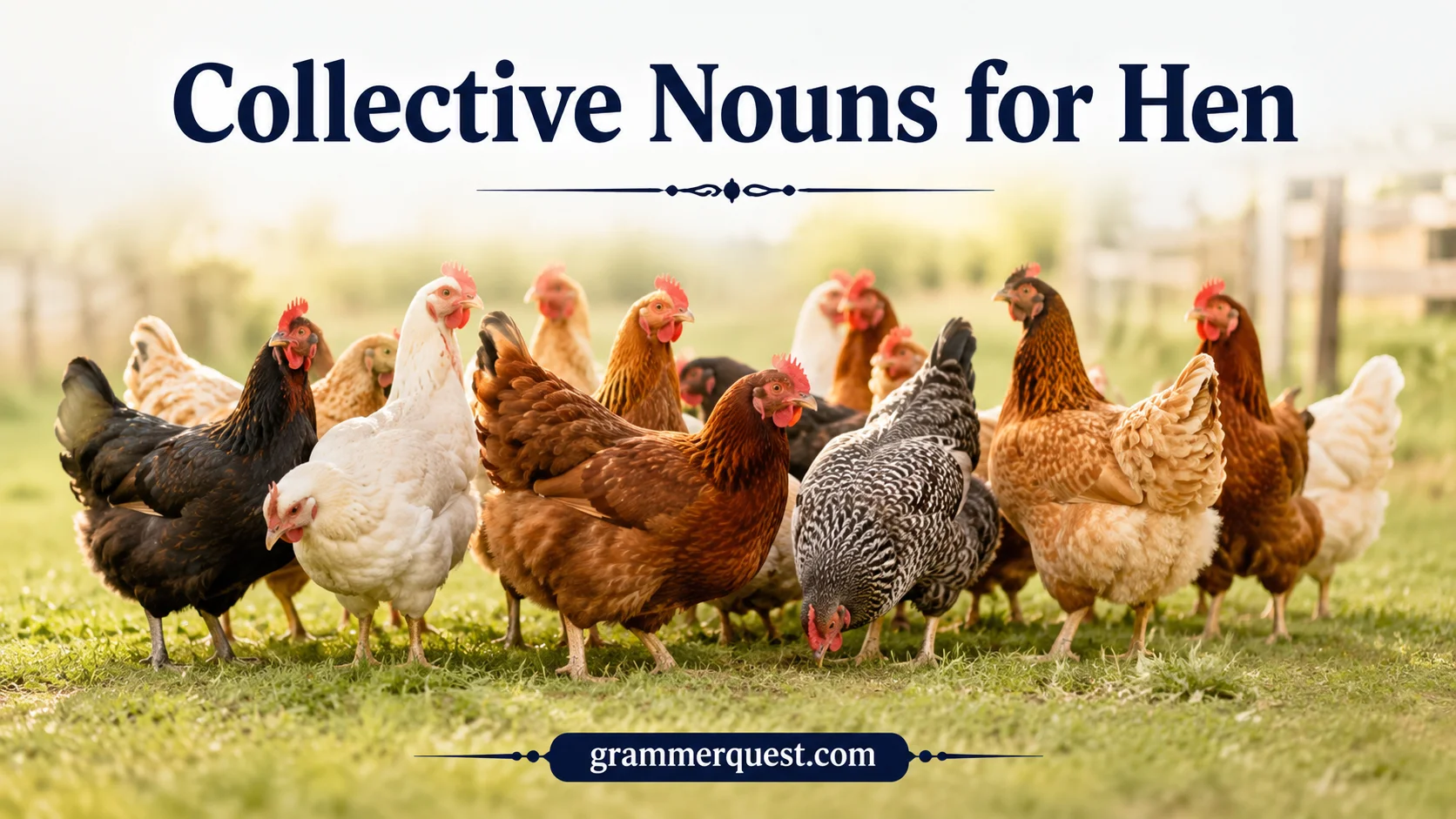 Collective Nouns for Hen 
