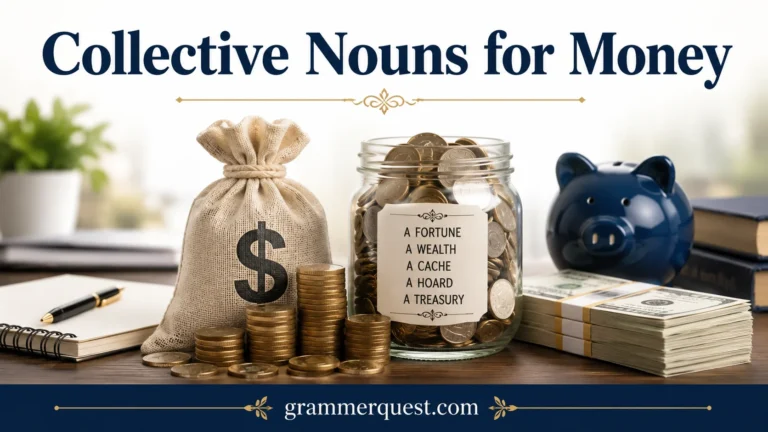 Collective Nouns for Money 