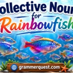 Collective Nouns for Rainbowfish