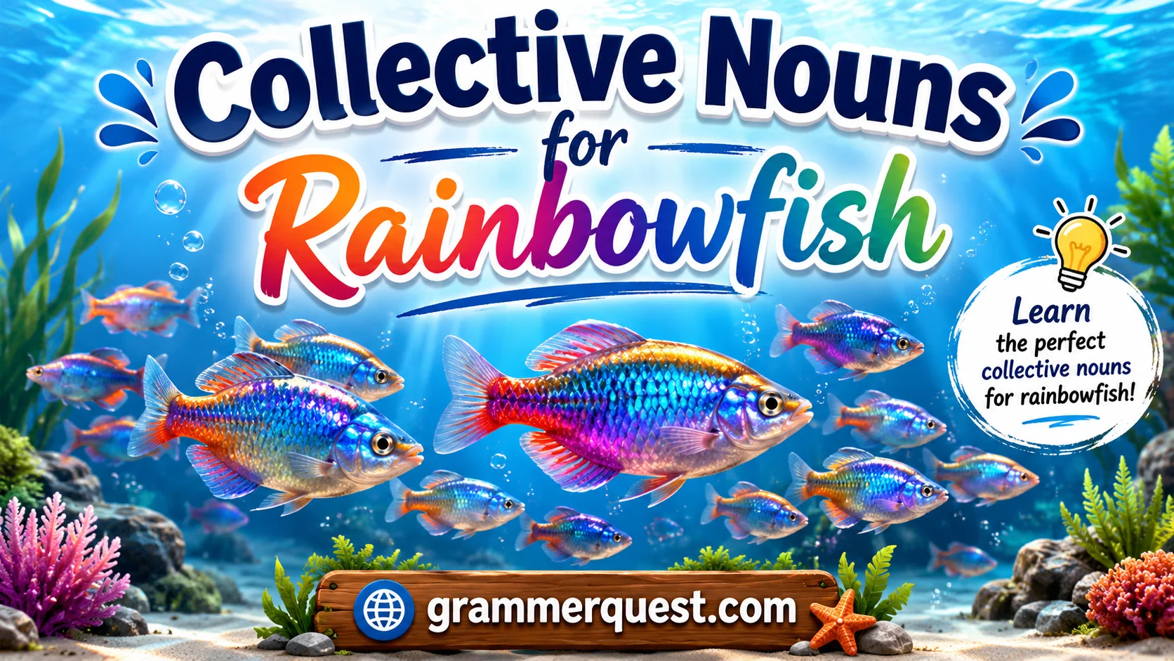 Collective Nouns for Rainbowfish